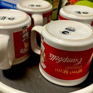 Set of 4 Campbell soup bowls